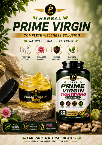 Prime virgin Tightening Capsules + Prime Virgin Herbal Jel